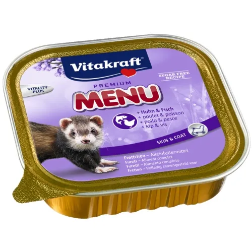 Vitakraft Menu консервы для хорьков, 100 г