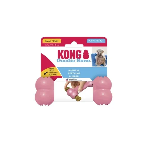 Kong Goodie игрушка для щенков, кость, наполняемая, размер S