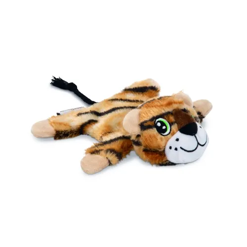 Beeztees Roar Tiger игрушка для собак, тигр, 18 см, коричневая