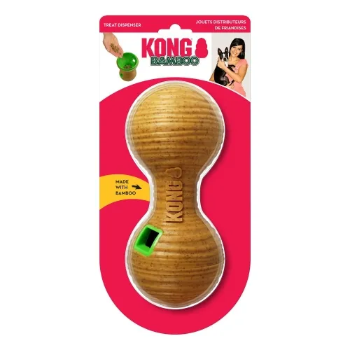 KONG BAMBOO FEEDER KOERA MÄNGUASI TÄIDETAV HANTEL