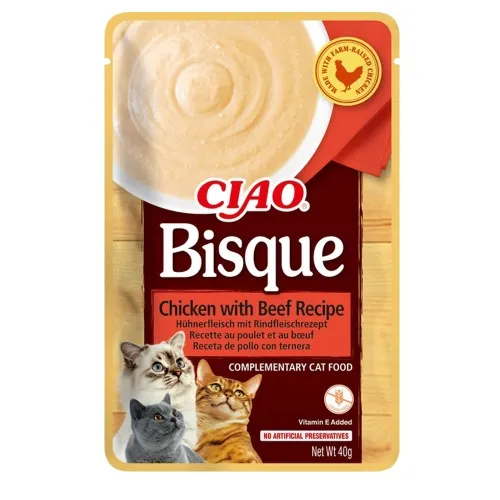 CHURU KASSI HAUTIS CIAO BISQUE KANA/VEIS 40G N1