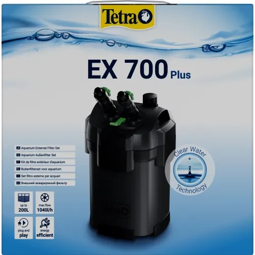 TETRA AKVAARIUMI FILTER EX 700 PLUS EXTERNAL FILTER 100-200L