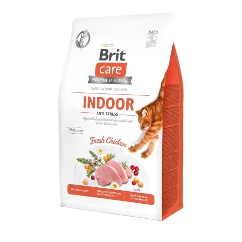 BRIT CARE KASSI TÄISSÖÖT INDOOR ANTI-STRESS 7KG