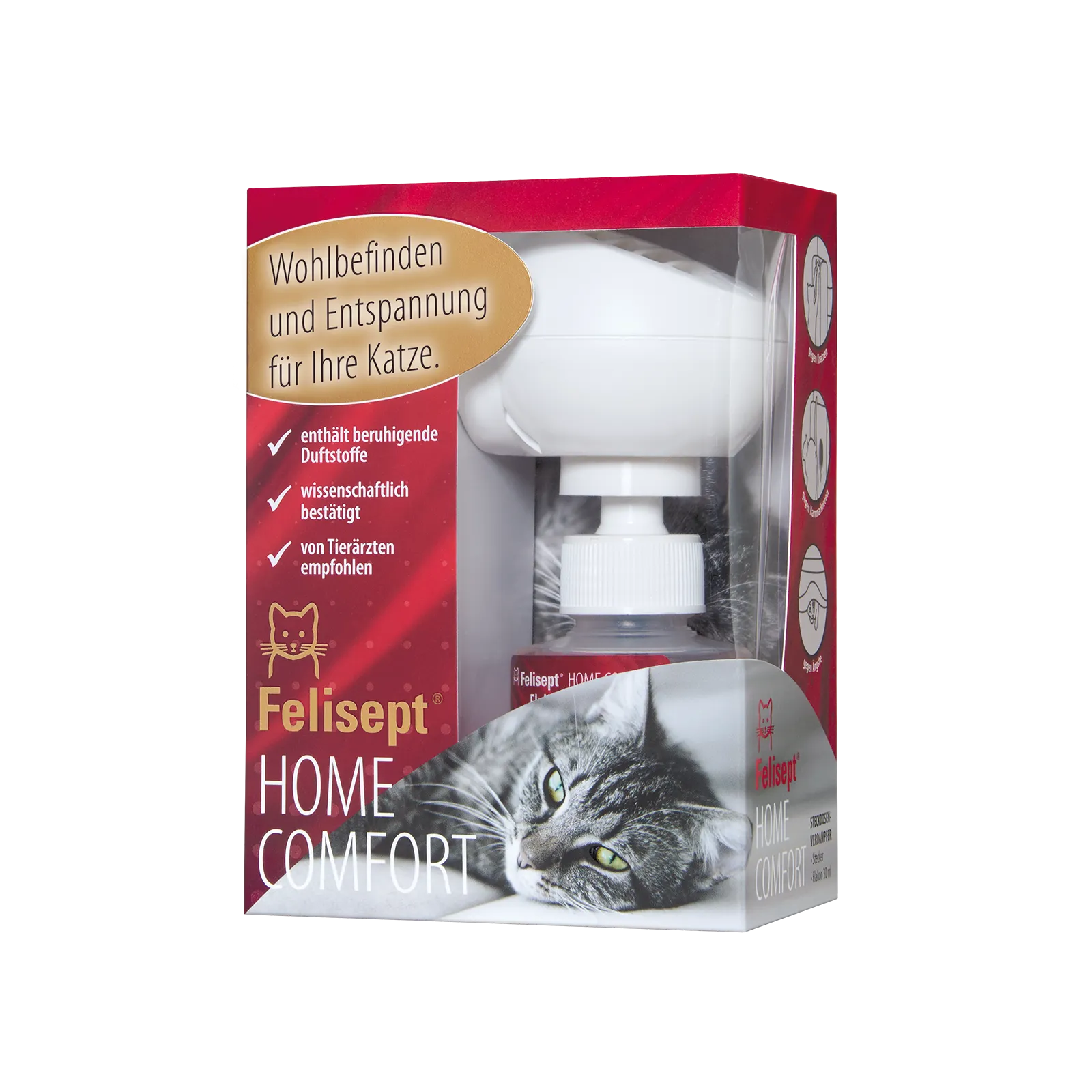 FELISEPT KASSI DIFUUSOR+TÄITEPUDEL HOME COMFORT 45ML - Изображение товара 2