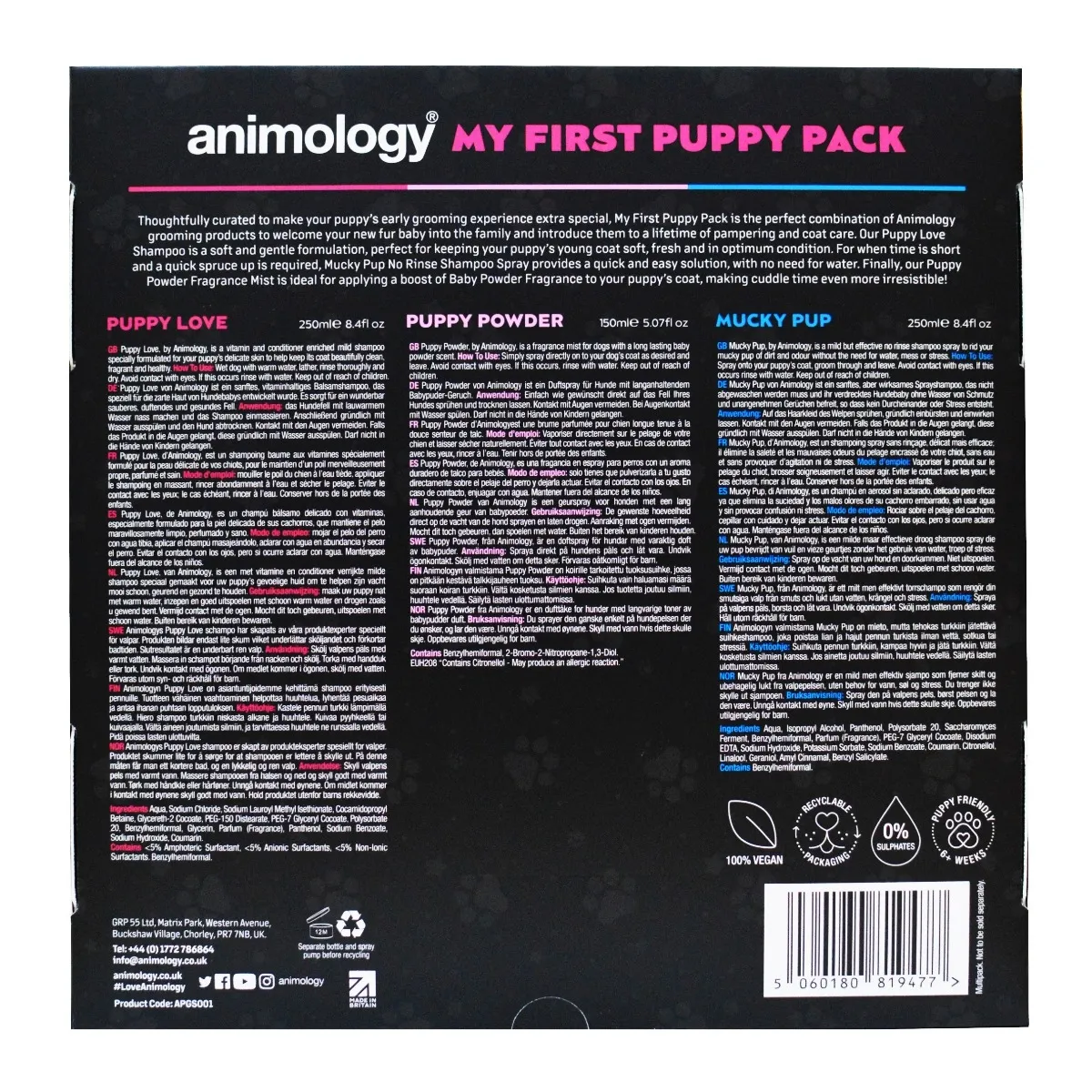 ANIMOLOGY KOMPLEKT MY FIRST PUPPY