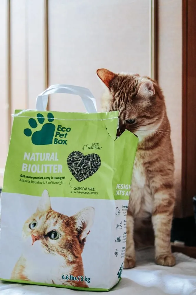 Eco Pet Box пеллеты для кошачьего туалета, 3 кг